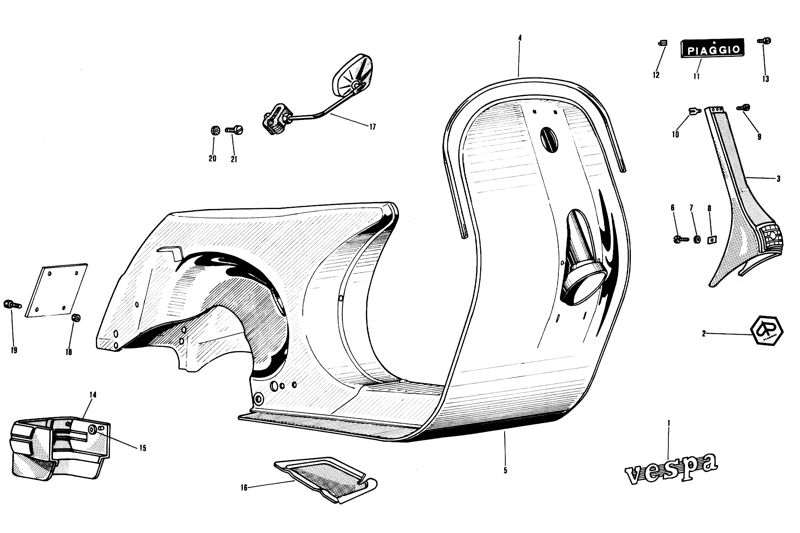 Eléments de carrosserie