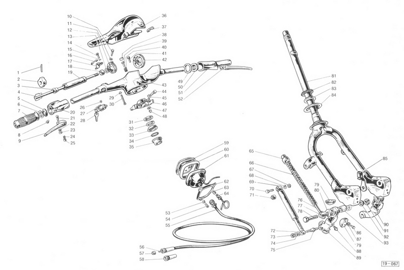 Guidon - fourche - compteur