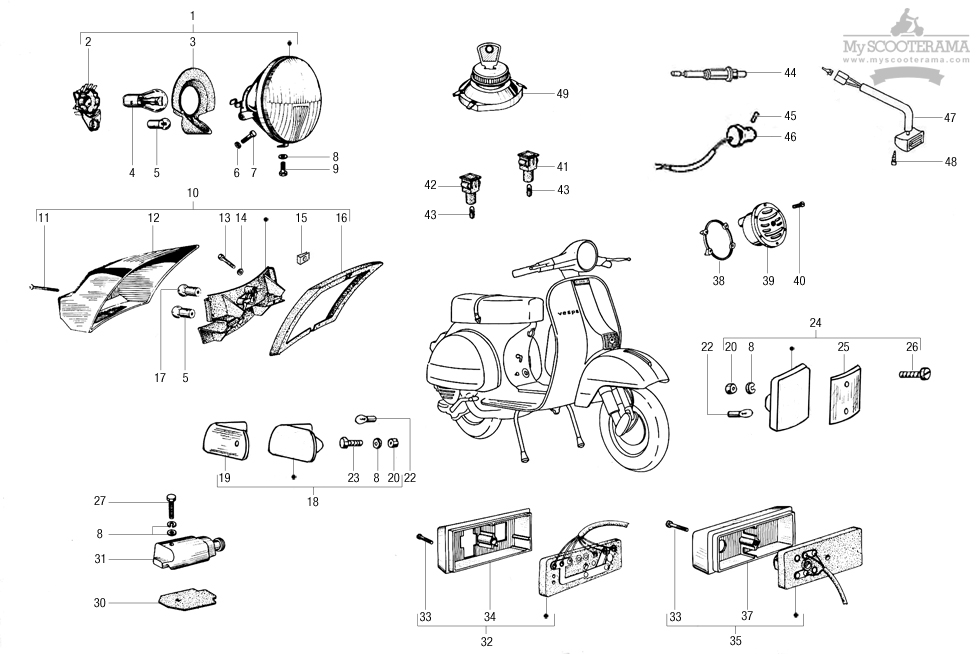 Eclairage - commandes électriques