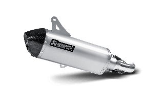 Echappement Slip-On- AKRAPOVIC - inox - Vespa GTS et GTV - 125, 250, 300cc