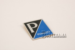 Insigne autocollante "Piaggio" aluminium