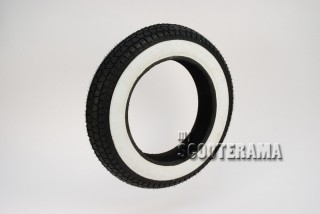 Pneu SCHWALBE Pneu 3.50x10 flancs blancs Vespa Lambretta 