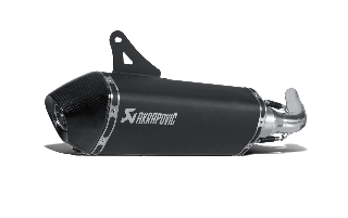 Echappement Slip-on - AKRAPOVIC - noir - Vespa GTS et GTV - 125, 250, 300cc