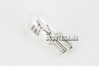 Ampoule 12V 5W - tout verre - Optique halogène ORIGINAL PIAGGIO - Vespa PX Millenium, 2011->