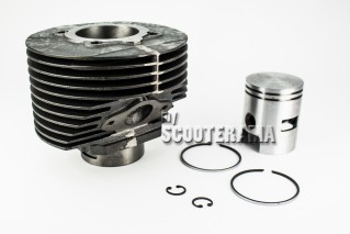 Ensemble Cylindre/piston - Vespa 125 PK -2 transferts - entraxe 56mm