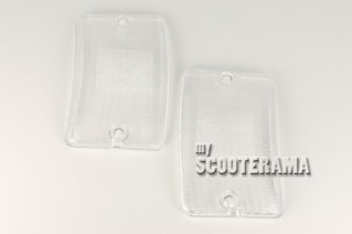 Paire plastiques clignotants avant blanc - Vespa PK50-125XL, PK50 RUSH, PK N, PK FL2