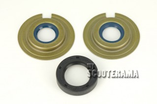 Set complet joints spi bleu CORTECO moteur complet - de 1952 à 1958 - Vespa ACMA 125, ACMA 150GL, 150GS, Faro Basso, Struzzo, VNA