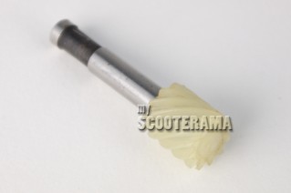 Engrenage compteur - 11 dents - petite section 1,85mm - Vespa 8 pouces: 125 Acma 1951->57, VNB1/2/3/4, 150 VL1/2/3, VBA1, VB1T, VBB1/2