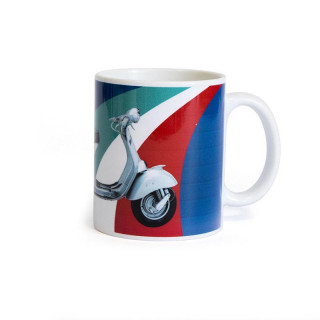 Mug Vespa - Drapeau Italien