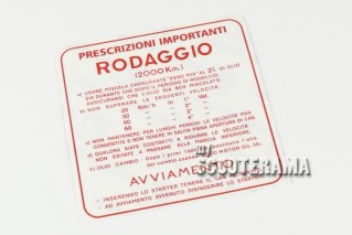 Autocollant Rodage 2%