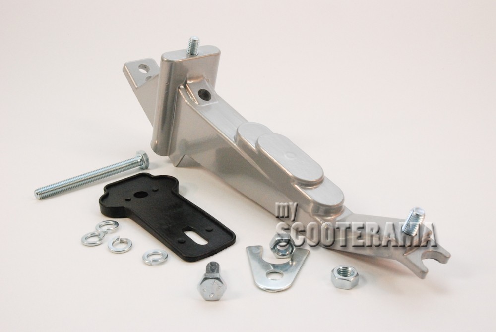 Lambretta CUBBY BOX combiné Boîte à Outils & Support de roue de secours Lambretta CUBBY BOX combiné Boîte à Outils & Support de roue de secours