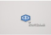 Logo Piaggio - descente klaxon Vespa 50,Special, Primavera, ET3 - Guidon Vespa GTR,TS,Rally