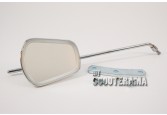 Retroviseur trapézoidal reglable avec support sous le guidon - Droit/Gauche - Toute Vespa sauf Acma et PX frein à disque