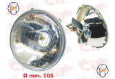 Optique de phare SIEM pour Vespa 50 DIAM 105