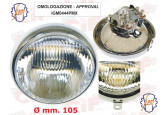Optique SIEM  pour Vespa 125 (VNA1T 1958) - (VNA2T 1958-1959) - (VNB1T 1960) - (VNB2T 1961) DIAM 105
