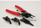 Pince pour circlips intérieurs et extérieurs