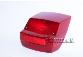 Plastique rouge feu arrière - Vespa PX125/150/200E, Vespa 2 - jusqu'en 1983