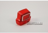 Plastique feu arriere Vespa 50 avec cerclage aluminium et catadiopte
