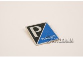 Insigne autocollante "Piaggio" aluminium