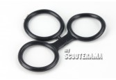 Set 3 joints toriques axe garniture de frein arrière et came - Vespa GTR, Sprint, TS, Rally, PX/T5