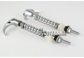 Set 2 Leviers fermeture ailes - Vespa 160GS, 180SS, Rally, TS, Vespa2, Vespa PX jusqu'en 1980