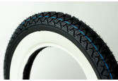 PNEU 3.50-10 51J TT FLANC BLANC - KENDA
