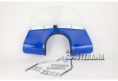 Parebrise bleu - Vespa 50