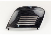 Portière noire moteur  - 32x22cm - Vespa 50, special, Primavera, ET3 - carbone