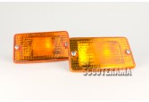 Ensemble clignotants avant orange - Vespa PK50-125XL, PK50 RUSH, PK N, PK FL2
