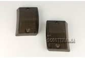 Paire plastiques clignotants avant noir - Vespa PK50, PK50S, PK125S, PK125XL2