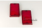 Paire plastiques clignotants arrière rouge - Vespa PK50, PK50S, PK125S, PK125XL2