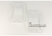 Paire plastiques clignotants avant blanc - Vespa PK50-125XL, PK50 RUSH, PK N, PK FL2