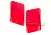 Paire plastiques clignotants arrière rouge - Vespa PK50-125XL, PK50 RUSH, PK N, PK FL2