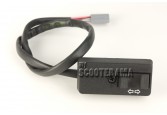 Commutateur clignotant - Vespa PX 125/150/200 Arcobaleno de 1983 à 1997, tous PX à partir de 1998, Vespa PK - 6 fils avec cosse plastique