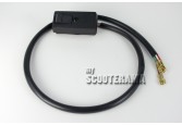 Commutateur clignotants - Vespa PX 125/150/200 jusqu'en 1982 - 6fils/6cosses métalliques - modèles SANS démarreur