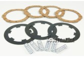 Set 4 Disques embrayage, 3 disques acier et 6 ressort Vespa PK FL 2