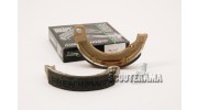 Garnitures de frein arrière Vespa 125/150 de 1951 à 62 - 8 pouces - garnitures sur 1 pivot