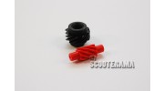 Engrenages compteur Vespa Petite coque 8 dents helicoidale