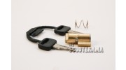 Neiman court 31,5mm guide 4mm - Vespa jusqu'à mi68: 50N/L/S, 90, 125 Nuova, Primavera,Super, Sprint, 160GS, 180SS