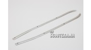 Set 2 baguettes tapis poutre centrale - Vespa 125/150 VNB, VBA, GTR, Sprint, Super Rally