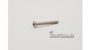 Vis tete fraisée bombée fendue M4x20 Inox A4