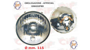 Optique de phare SIEM Vespa 125 Primavera et ET3