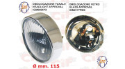 Optique SIEM pour VESPA 125 (1962-1965) - VESPA 150 (1959-1965) - GS (1959-1964) - GL (1959-1962) DIAM 115