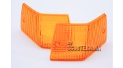 Paire plastique clignotant arrière orange - Vespa PX/T5