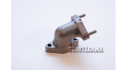 Raccord echappement majoré trou diam.8mm - Vespa 50 - 90 - 125 Primavera - ET3 - PK 50 - PK 50 XL