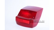 Plastique rouge feu arrière - Vespa PX125/150/200E, Vespa 2 - jusqu'en 1983