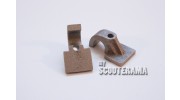 Paire de pontets de béquille en aluminium - béquille diamètre 16mm