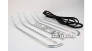 Serie complète baguettes de plancher - Vespa GT, Sprint, GTR, TS, Rally