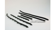 Serie complète baguettes de plancher plastique Vespa Petite coque