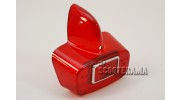 Plastique feu arriere Vespa GS avec cerclage aluminium et catadiopte SIEM